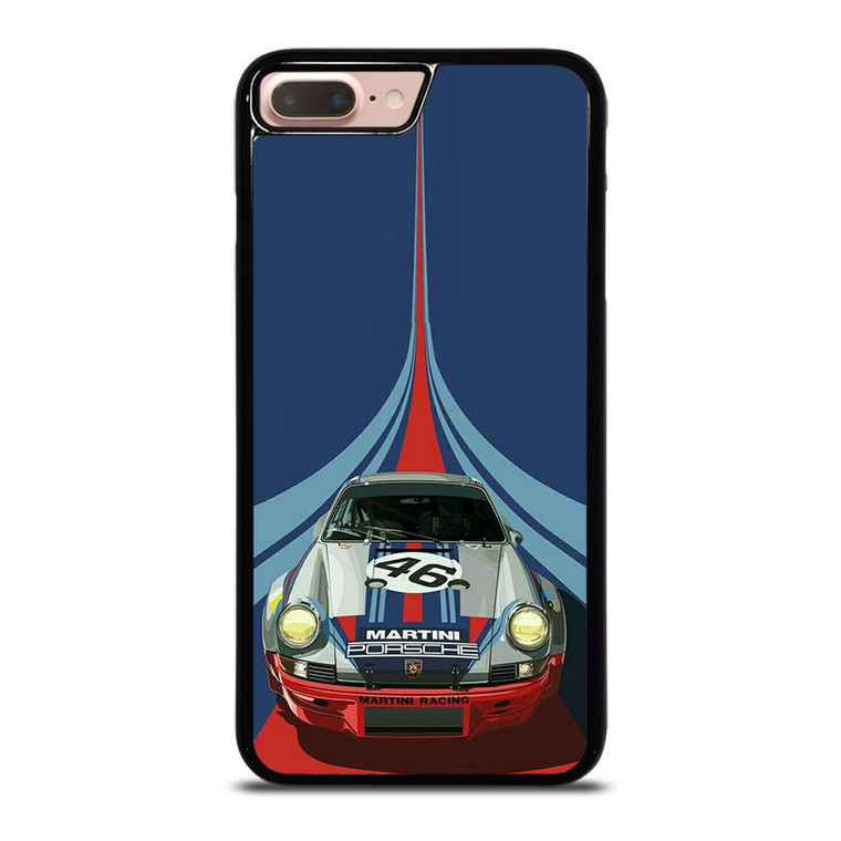 PORSCHE MARTINI RACING CAR LOGO 46 iPhone 7 / 8 Plus Case Cover