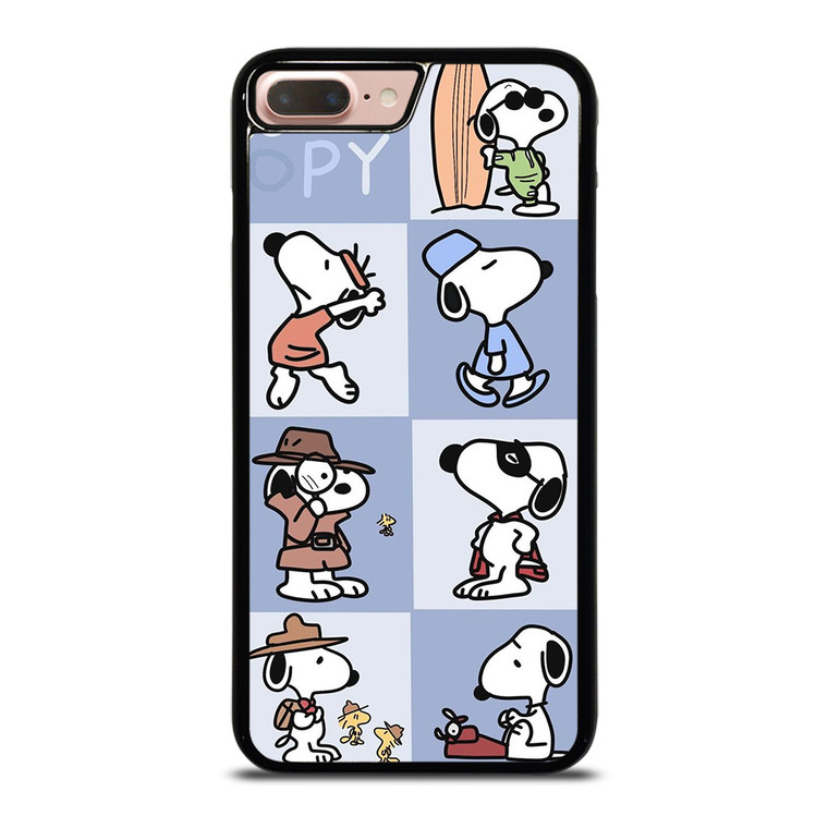 SNOOPY THE PEANUTS CHARLIE BROWN CARTOON iPhone 7 / 8 Plus Case Cover