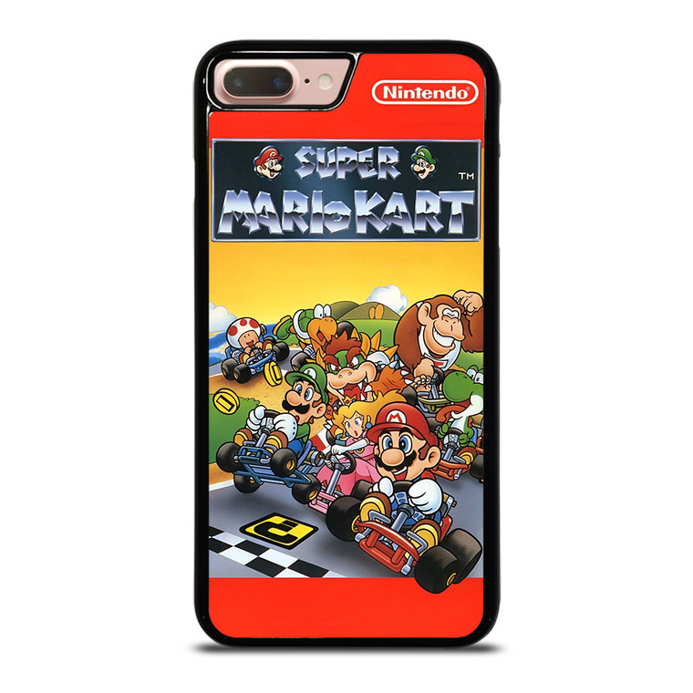 SUPER MARIO KART BROSS GAMES NINTENDO POSTER iPhone 7 / 8 Plus Case Cover