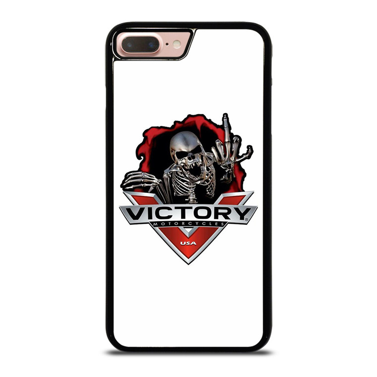 VICTORY MOTORCYCLE SKULL USA LOGO iPhone 7 / 8 Plus Case Cover