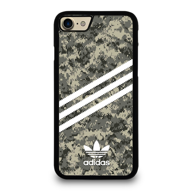 ADIDAS ORIGINALS STRIPES GREY CAMO iPhone 7 / 8 Case Cover
