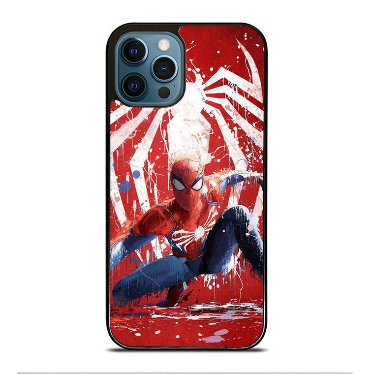 SPIDER MAN AVENGERS  ART PAINT iPhone 12 Pro Max Case Cover