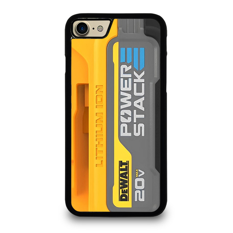 DEWALT LOGO LITHIUM ION BATTERY 20 V ICON iPhone 7 / 8 Case Cover