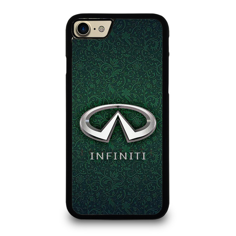 INFINITI CAR LOGO GREEN PATTERN iPhone 7 / 8 Case Cover