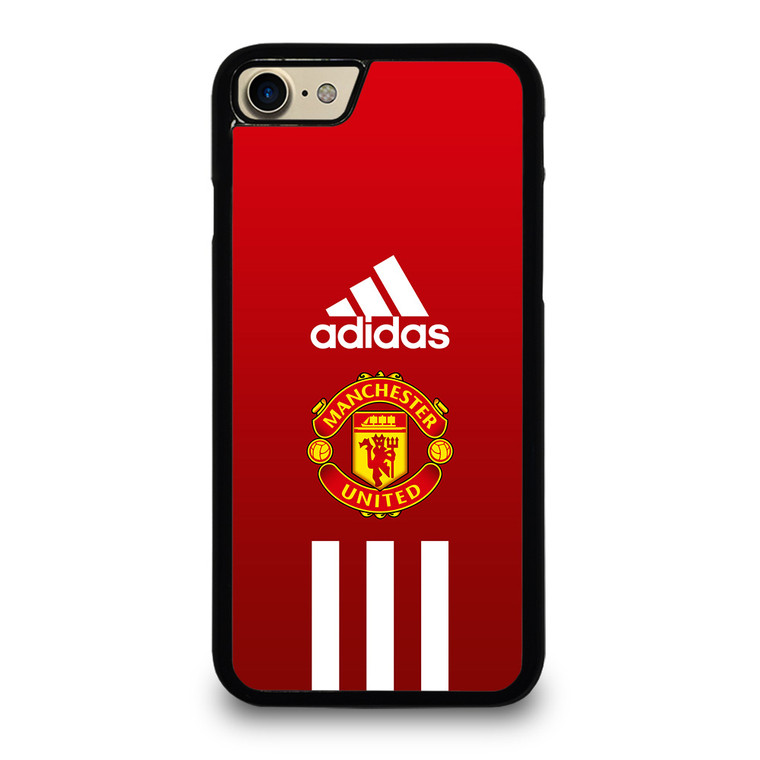 MANCHESTER UNITED FC ADIDAS STRIPES iPhone 7 / 8 Case Cover