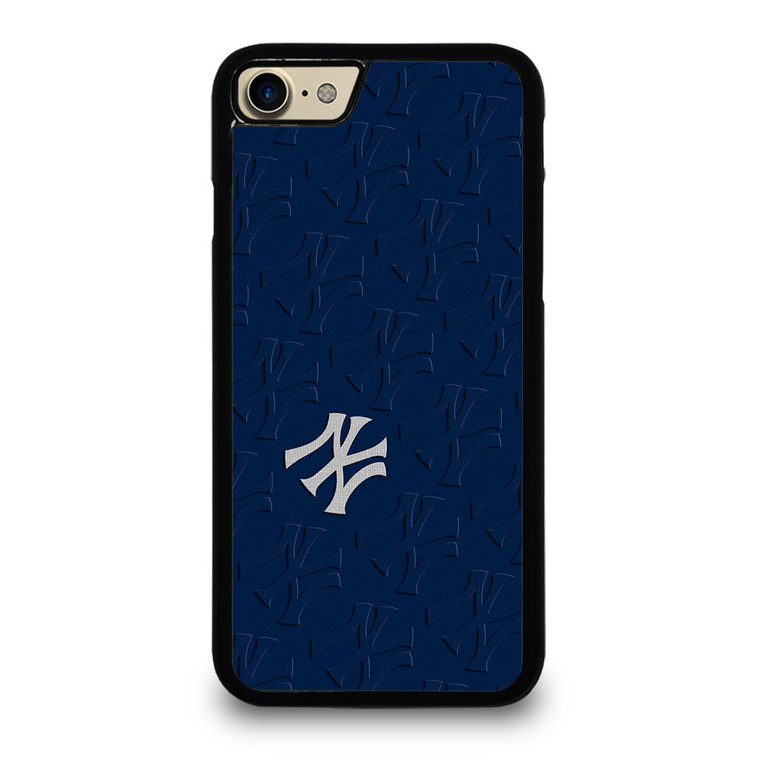 NEW YORK YANKEES ICON LOGO BASEBALL BLUE iPhone 7 / 8 Case Cover