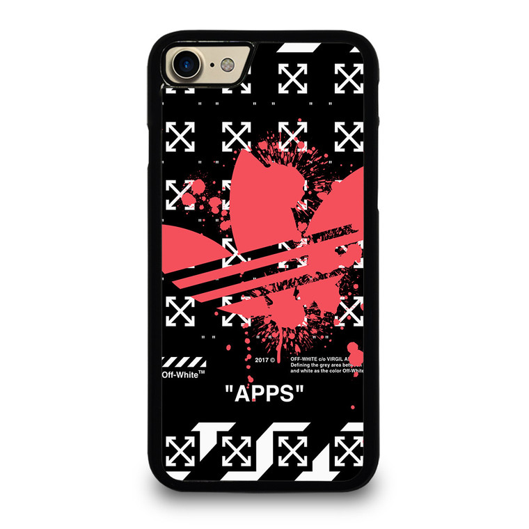 OFF WHITE X ADIDAS RED iPhone 7 / 8 Case Cover