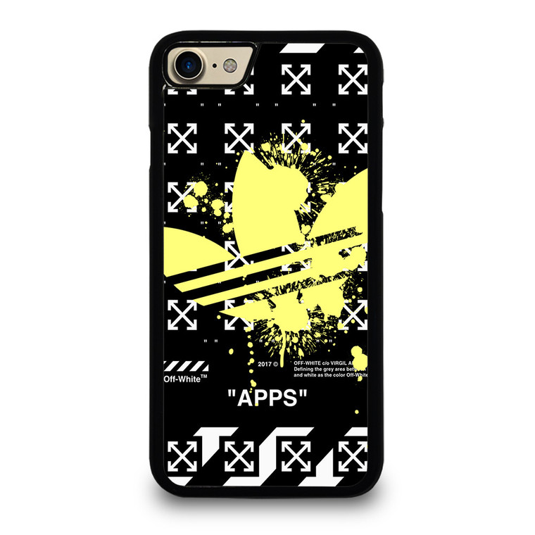 OFF WHITE X ADIDAS YELLOW iPhone 7 / 8 Case Cover