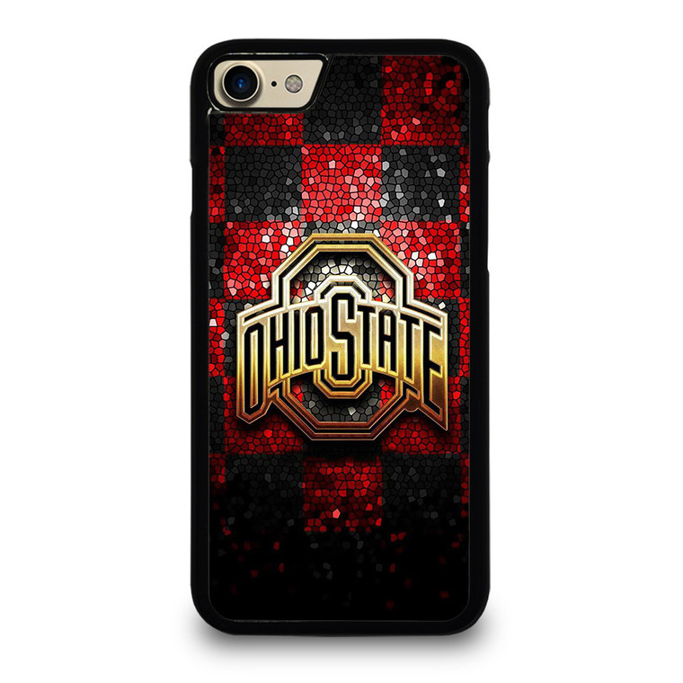 OHIO STATE LOGO FOOTBALL MOZAIC ICON iPhone 7 / 8 Case Cover