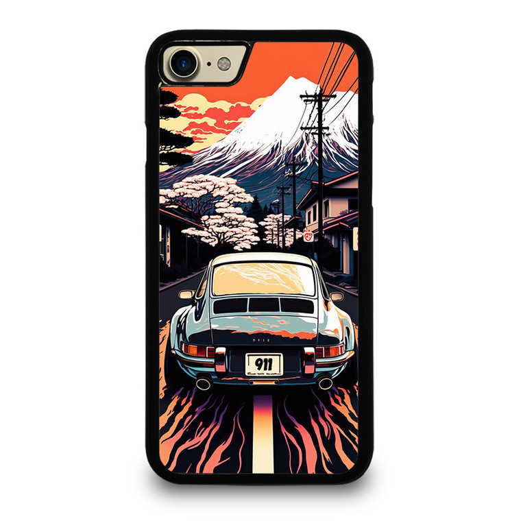 PORSCHE CAR 911 RACING CAR PAINTING iPhone 7 / 8 Case Cover
