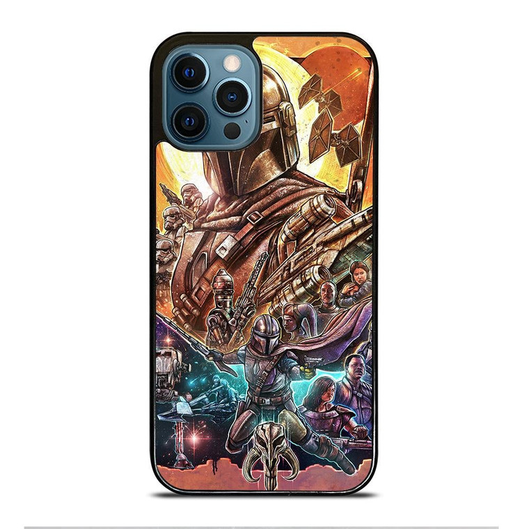 STAR WARS MANDALORIAN  COLLAGE iPhone 12 Pro Max Case Cover