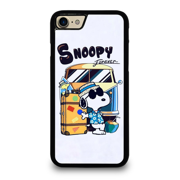 SNOOPY THE PEANUTS CHARLIE BROWN CARTOON FOREVER iPhone 7 / 8 Case Cover