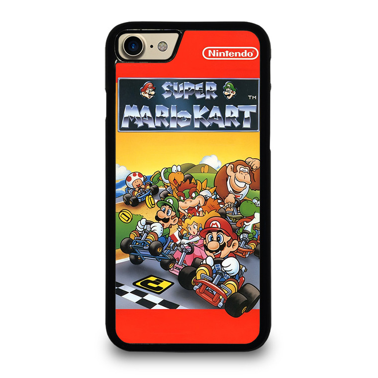 SUPER MARIO KART BROSS GAMES NINTENDO POSTER iPhone 7 / 8 Case Cover