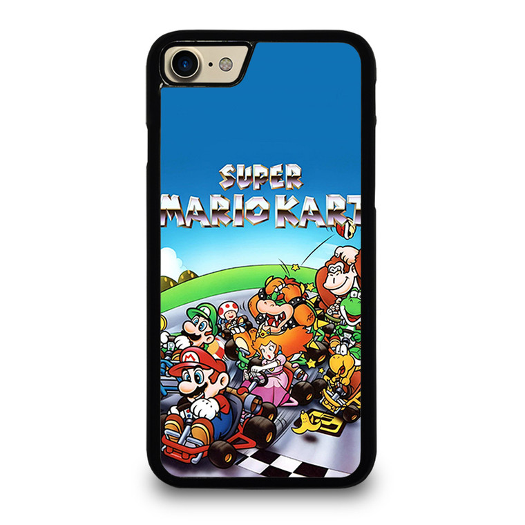 SUPER MARIO KART BROSS NINTENDO GAMES POSTER iPhone 7 / 8 Case Cover