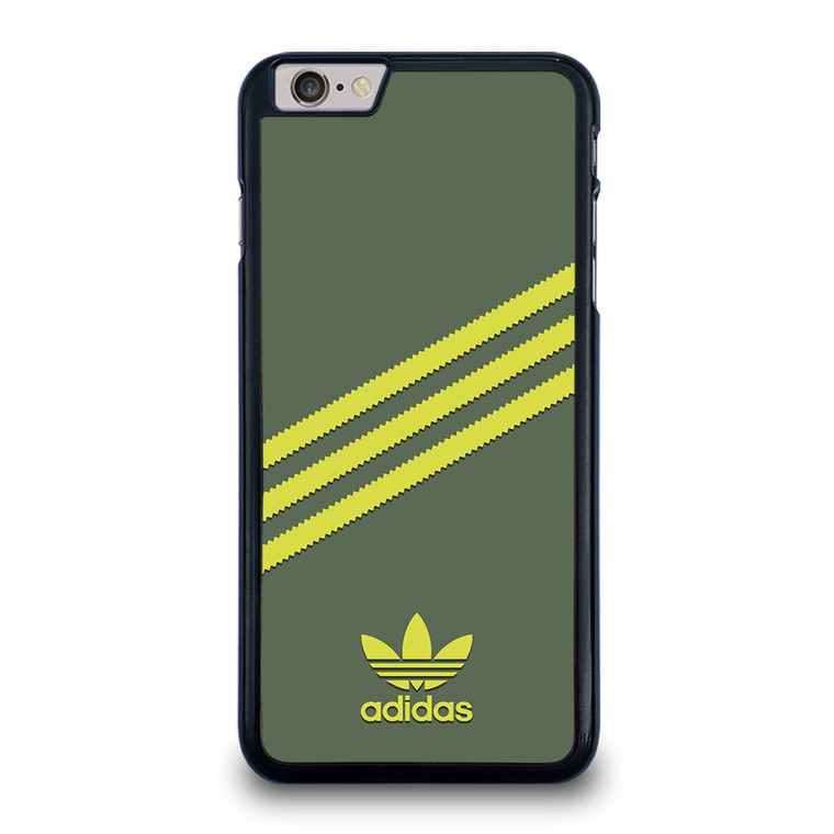 ADIDAS ORIGINALS STRIPES GREEN YELLOW iPhone 6 / 6S Plus Case Cover