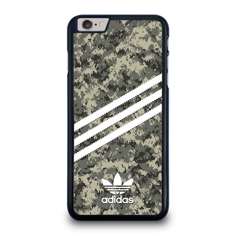 ADIDAS ORIGINALS STRIPES GREY CAMO iPhone 6 / 6S Plus Case Cover