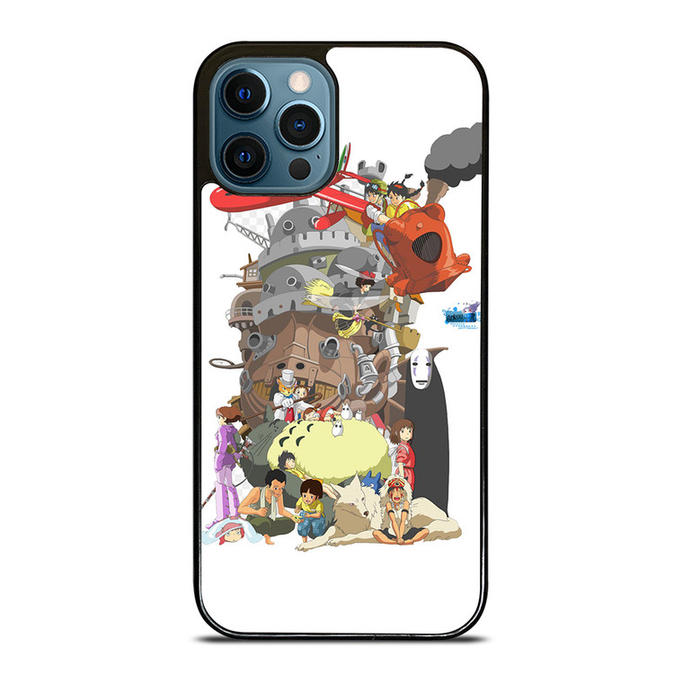 STUDIO GHIBLI ALL CHARACTER iPhone 12 Pro Max Case Cover