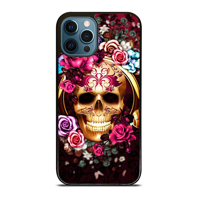 SUGAR SKULL FLOWER 2 iPhone 12 Pro Max Case Cover