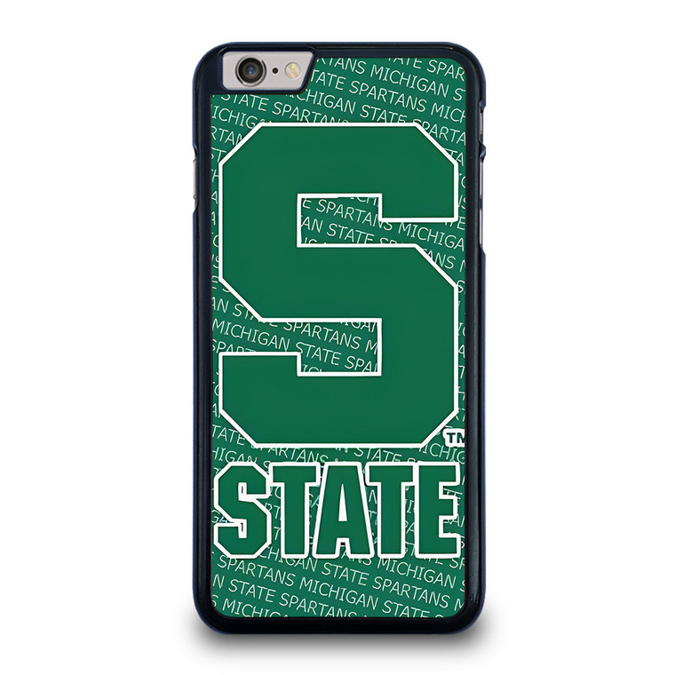 MICHIGAN STATE SPARTANS LOGO FOOTBALL EMBLEM iPhone 6 / 6S Plus Case Cover