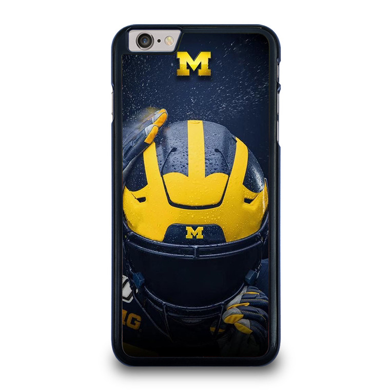 MICHIGAN WOLVERINES HELMET COLLEGE FOOTBALL TEAM iPhone 6 / 6S Plus Case Cover