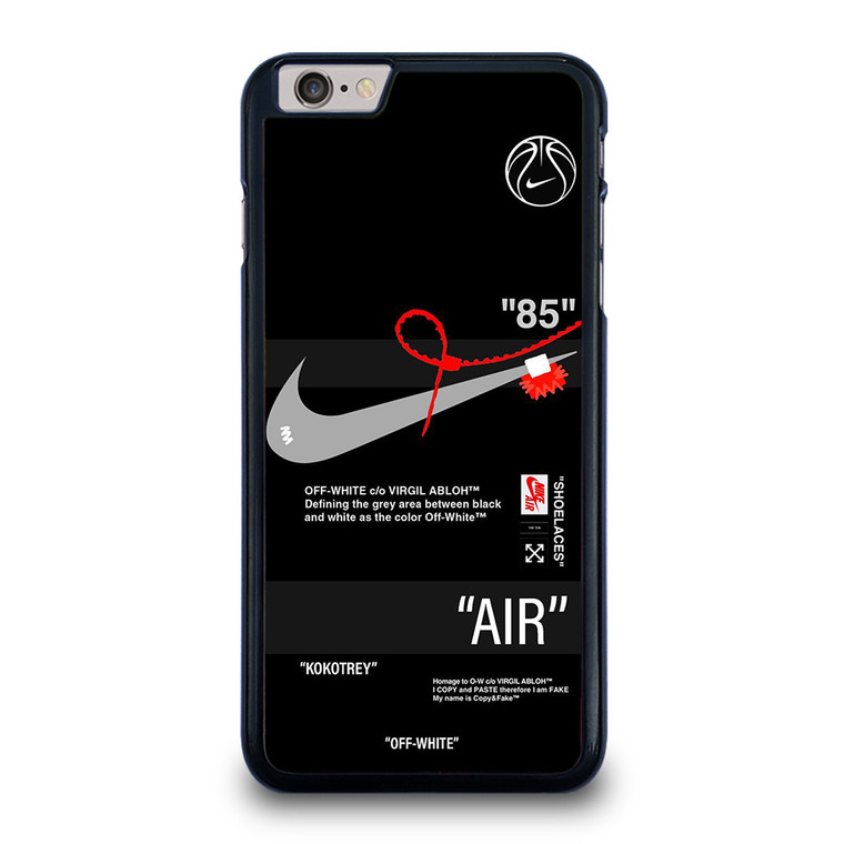 NIKE AIR JORDAN OFF WHITE SHOE LOGO iPhone 6 / 6S Plus Case Cover