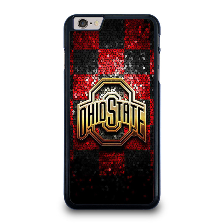 OHIO STATE LOGO FOOTBALL MOZAIC ICON iPhone 6 / 6S Plus Case Cover OHIO STATE LOGO FOOTBALL MOZAIC ICON iPhone 6 / 6S Plus Case Cover