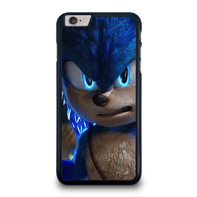 SONIC THE HEDGEHOG MOVIE FURIOUS FACE iPhone 6 / 6S Plus Case Cover