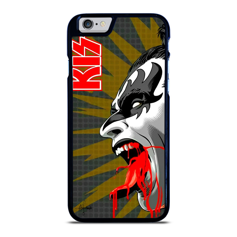 GENE SIMMONS KISS BAND ART iPhone 6 / 6S Case Cover