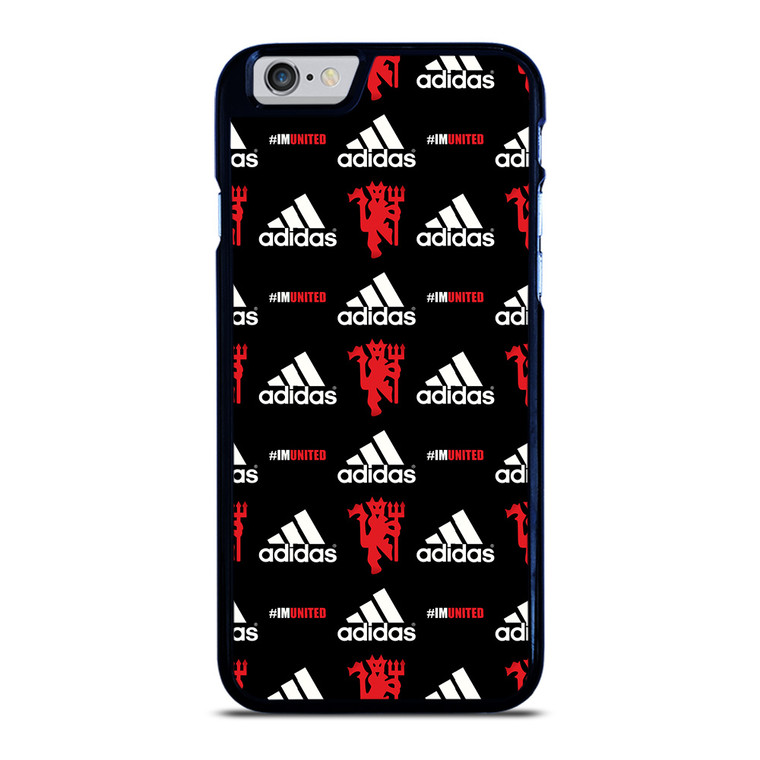 MANCHESTER UNITED ADIDAS PATTERN iPhone 6 / 6S Case Cover