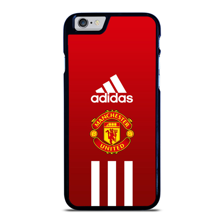 MANCHESTER UNITED FC ADIDAS STRIPES iPhone 6 / 6S Case Cover