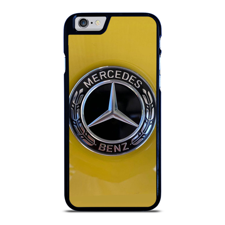 MERCEDES BENZ CAR LOGO YELLOW ICON iPhone 6 / 6S Case Cover