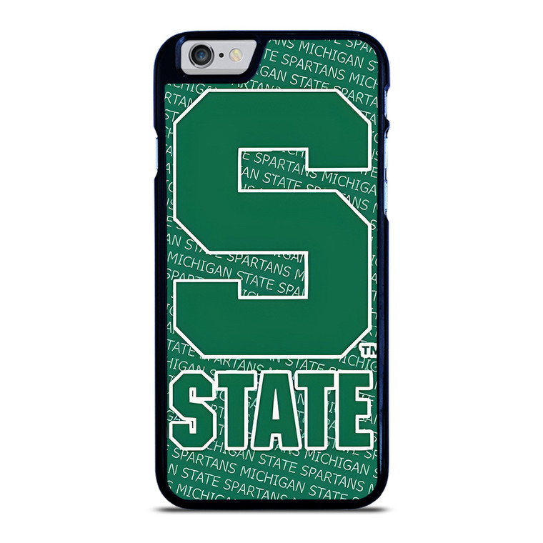 MICHIGAN STATE SPARTANS LOGO FOOTBALL EMBLEM iPhone 6 / 6S Case Cover
