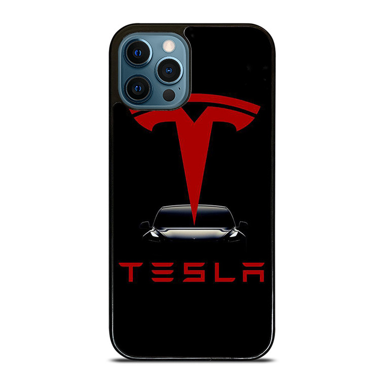 TESLA MOTORS LOGO iPhone 12 Pro Max Case Cover