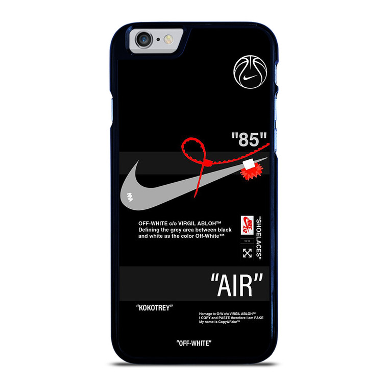 NIKE AIR JORDAN OFF WHITE SHOE LOGO iPhone 6 / 6S Case Cover