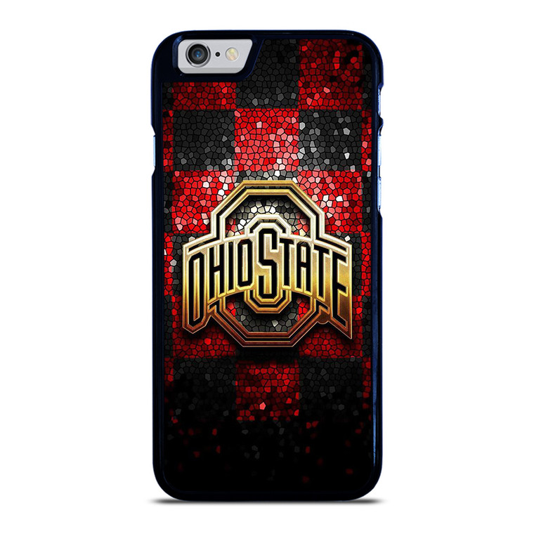 OHIO STATE LOGO FOOTBALL MOZAIC ICON iPhone 6 / 6S Case Cover