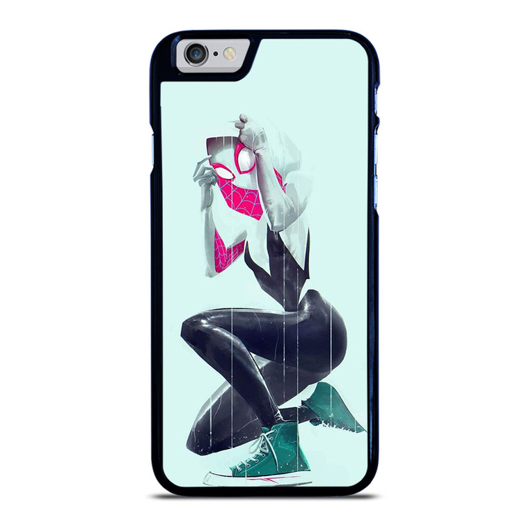 SPIDER VERSE SPIDER GWEN SPIDER WOMAN iPhone 6 / 6S Case Cover