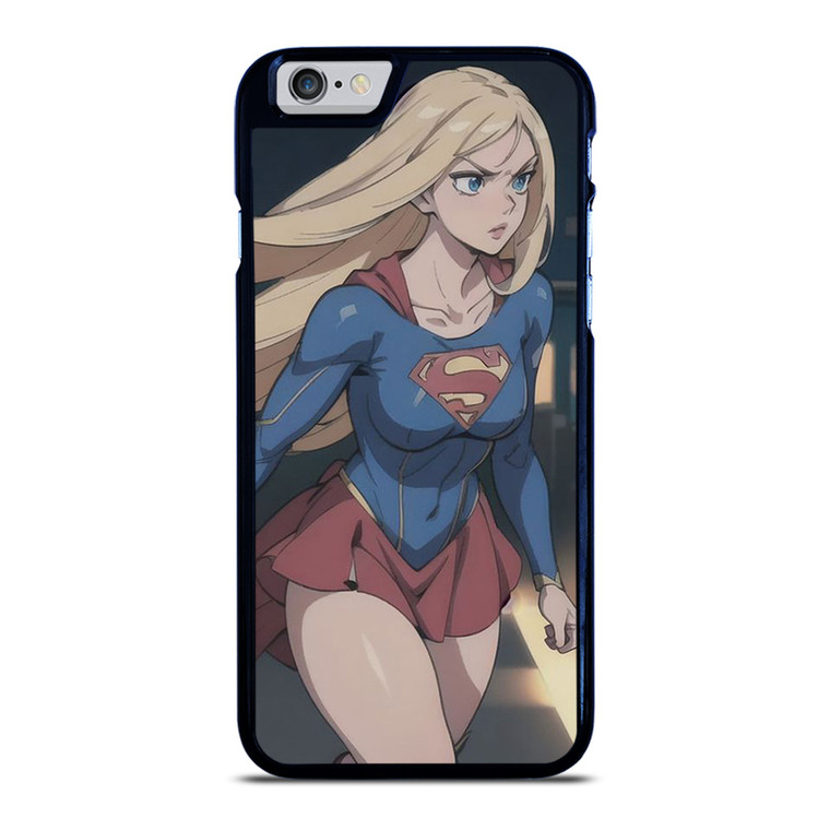 SUPER GIRL CARTOON MANGA ANIME iPhone 6 / 6S Case Cover