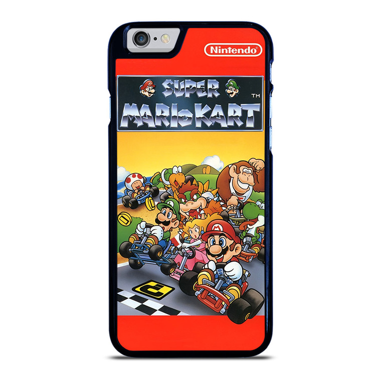 SUPER MARIO KART BROSS GAMES NINTENDO POSTER iPhone 6 / 6S Case Cover
