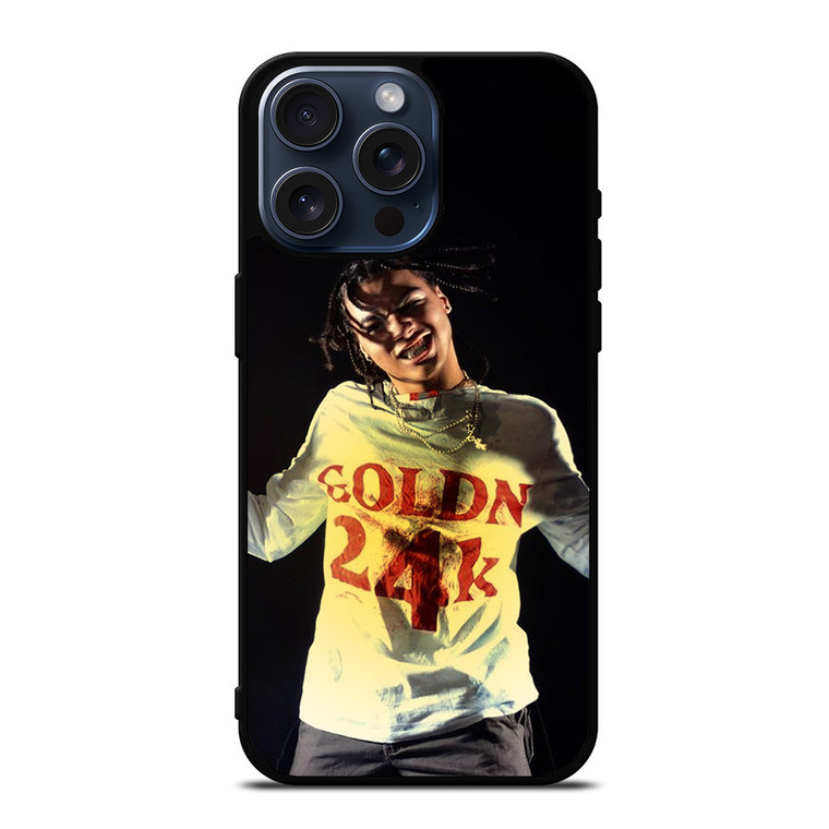 24KGOLDN RAPPER iPhone 15 Pro Max Case Cover