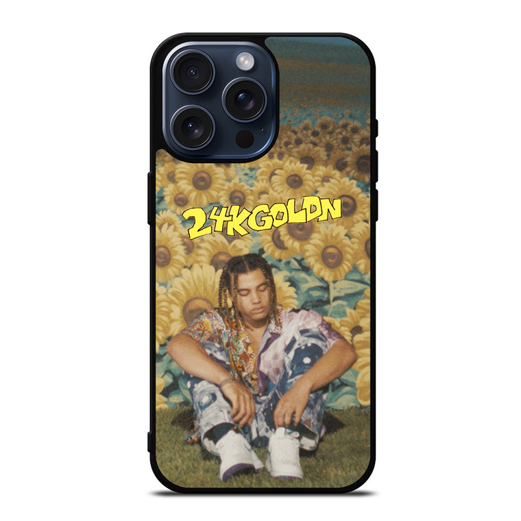 24KGOLDN MOOD SUN FLOWER iPhone 15 Pro Max Case Cover