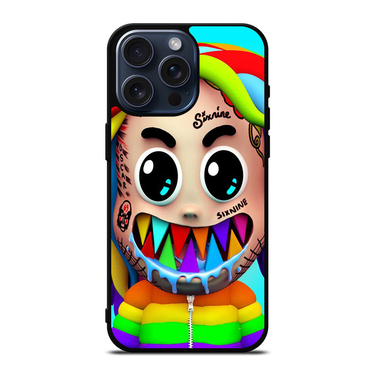 6IX9INE 69 SIXNINE CARTOON RAPPER iPhone 15 Pro Max Case Cover