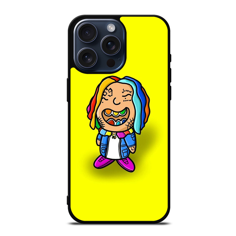 6IX9INE 69 SIXNINE RAPPER CARTOON iPhone 15 Pro Max Case Cover