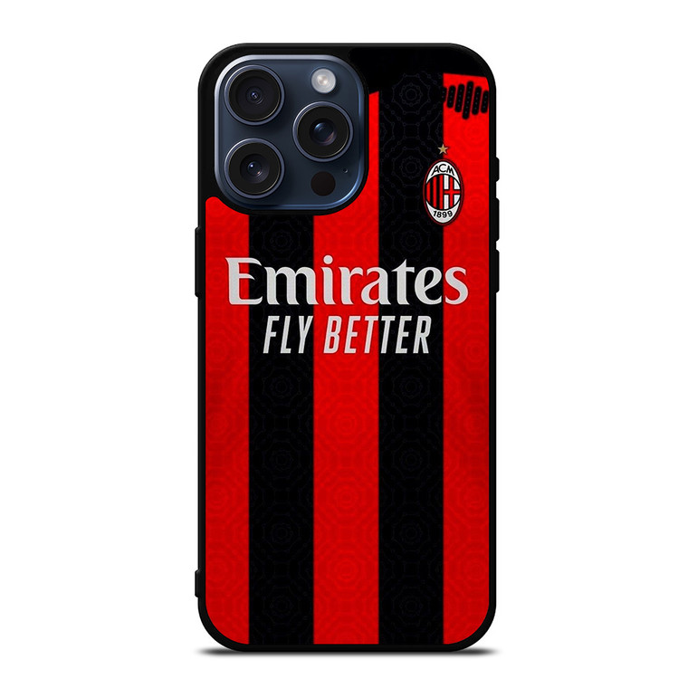 AC MILAN 2020 HOME JERSEY iPhone 15 Pro Max Case Cover