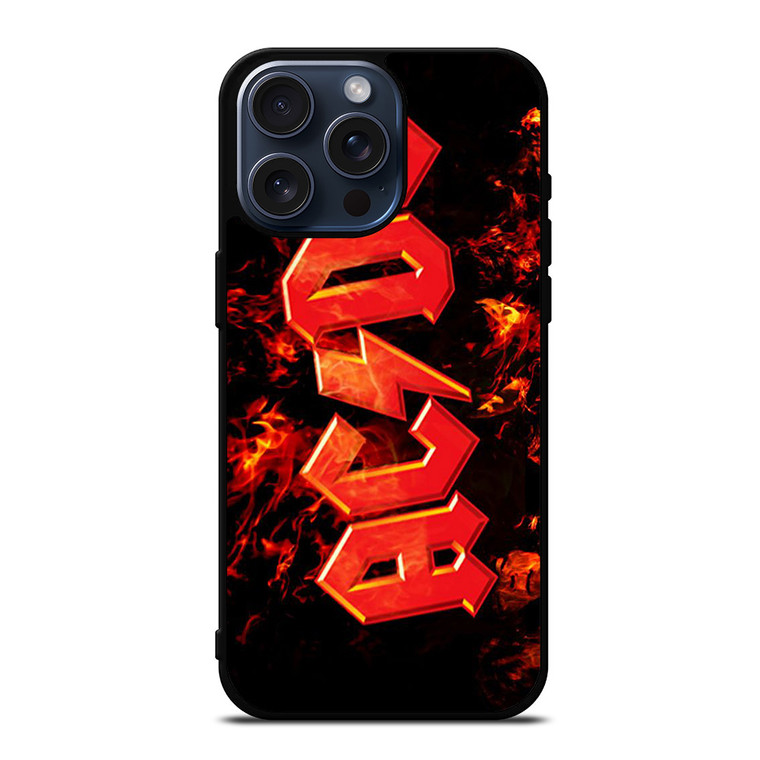 ACDC BAND LOGO iPhone 15 Pro Max Case Cover