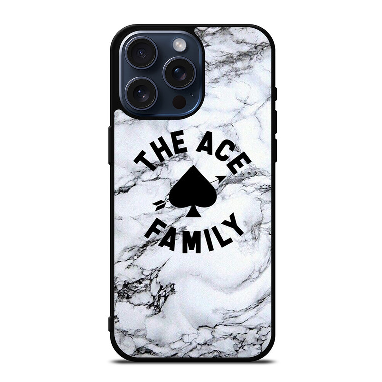 ACE FAMILY MARBLE LOGO iPhone 15 Pro Max Case Cover