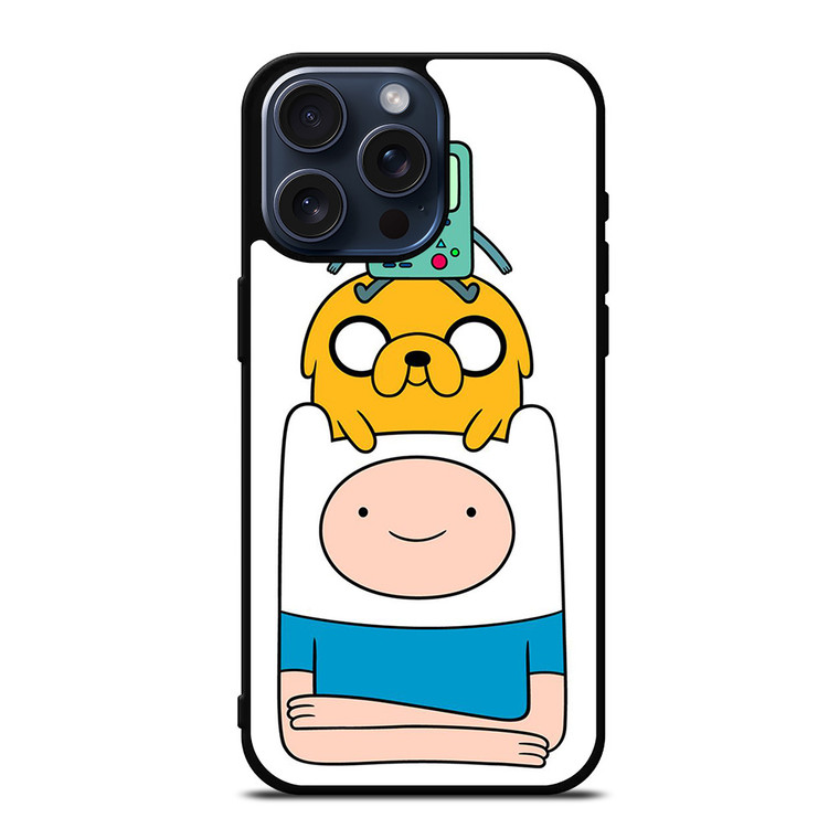 ADVENTURE TIME FINN JAKE BMO iPhone 15 Pro Max Case Cover
