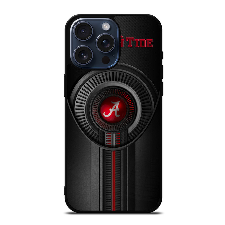 ALABAMA CRIMSON TIDE FOOTBALL LOGO iPhone 15 Pro Max Case Cover