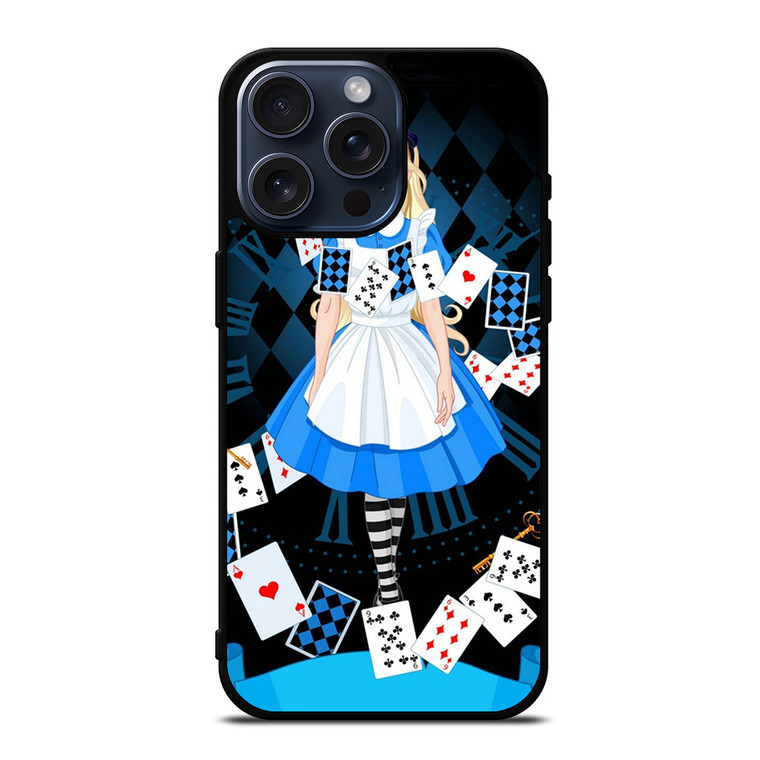 ALICE IN WONDERLAND DISNEY iPhone 15 Pro Max Case Cover