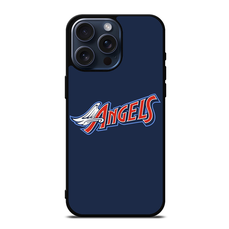 ANAHEIM ANGELS LOGO BASEBALL TEAM ICON iPhone 15 Pro Max Case Cover