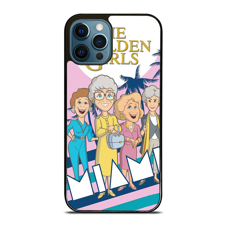 THE GOLDEN GIRLS CARTOON iPhone 12 Pro Max Case Cover